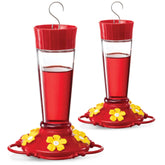 SEWANTA hummingbird feeder 2-pack, backyard feeding made easy
