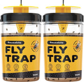 SEWANTA outdoor fly trap set 2 hanging helps keep patios fly-free.