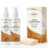 Seyava sauna cleaner kit spray bottles for natural wood cleaning