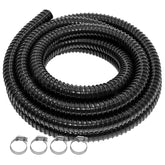 SFHXL pond tubing, 1in by 20ft, black corrugated for flexible pond routing