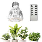 SGLEDs dimmable full-spectrum grow light bulb with remote control for easy photoperiod adjustment