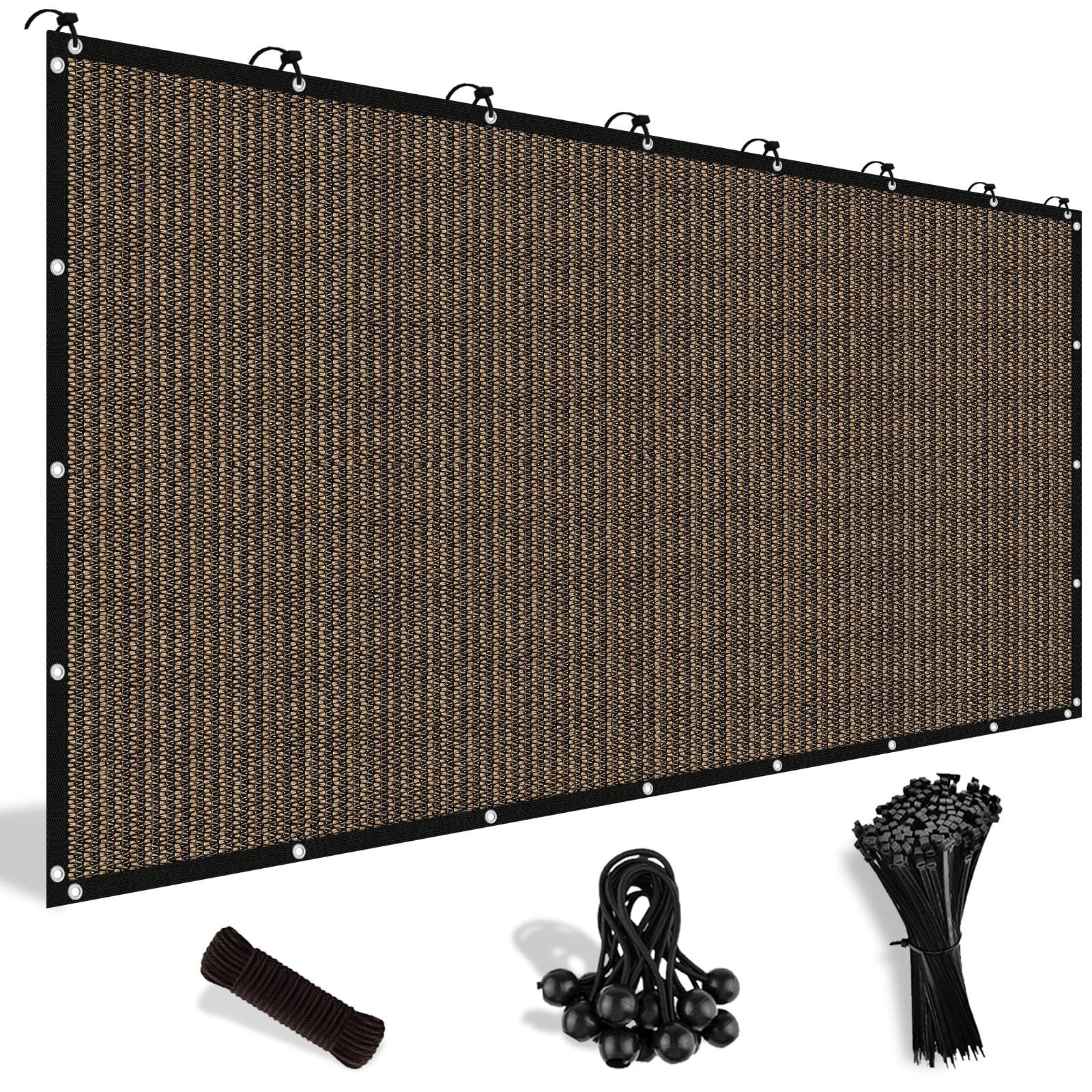 Shade&Beyond 90% sun block pergola shade cover 4x8 provides cooling outdoor shade