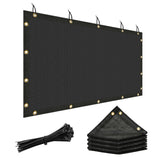 ShadeMart 90% shade cloth 4x10 blocks sunlight to keep outdoor spaces cooler.