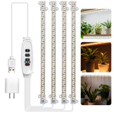 Shalaker LED plant lamp full spectrum strip supports indoor plant photosynthesis