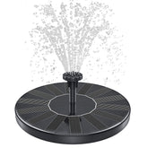 SHANCHAHUA solar fountain overview showing compact design and tranquil water effects.