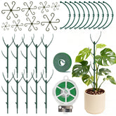 SHAOKAOLU stackable monstera stake 11in provides sturdy support for climbing plants