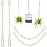 Shappy 4-piece hanging plant extender package for versatile wall display.