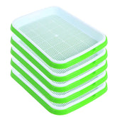 SHEING Seed Sprouter Tray top view showing compact, breathable design for quick germination.