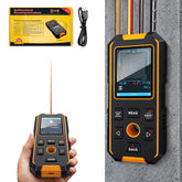 SHGMEET Stud Finder Wall Scanner display highlights quick stud detection for precise mounting.