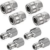 Shimeyao 1/4-inch quick connect fitting ready for fast, secure connections.