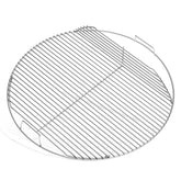 SHINESTAR hinged grill grate for Weber 22-inch grills, easy charcoal access.