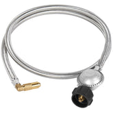 SHINESTAR propane adapter hose 5ft connects Blackstone griddle to large tanks for extended cooks.
