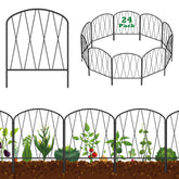 Shinoske decorative garden fence panels arch design for elegant yard borders.