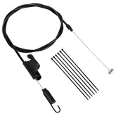 SHIQINHA 946-04728A drive cable assembly for compatible mowers, showcasing construction and fit