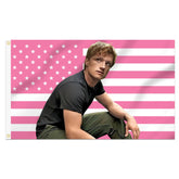 Shmbada Josh Hutcherson flag 3x5ft features vivid colors for dorm or wall display