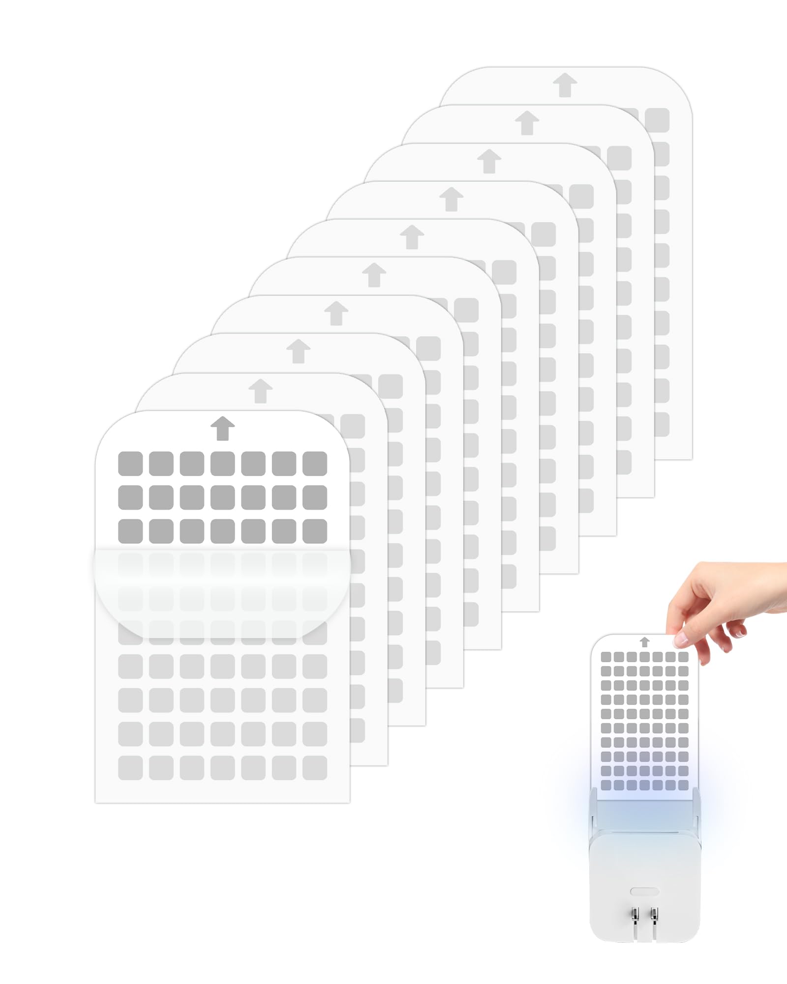 Shootingstar 10-pack refill for Mosalogic traps improves indoor pest control