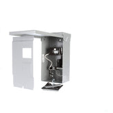 Siemens W0408L1125SPA50 outdoor spa panel in weatherproof enclosure protects spa wiring.