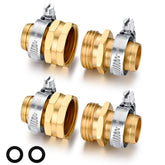 SIGURANTA brass garden hose end male for secure connections.