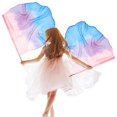 Silipull pink praise dance flag with scalable rod for graceful worship movements