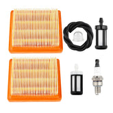 SIMPERAC air filter 4180 141 0300 for Stihl FS91R improves air intake.