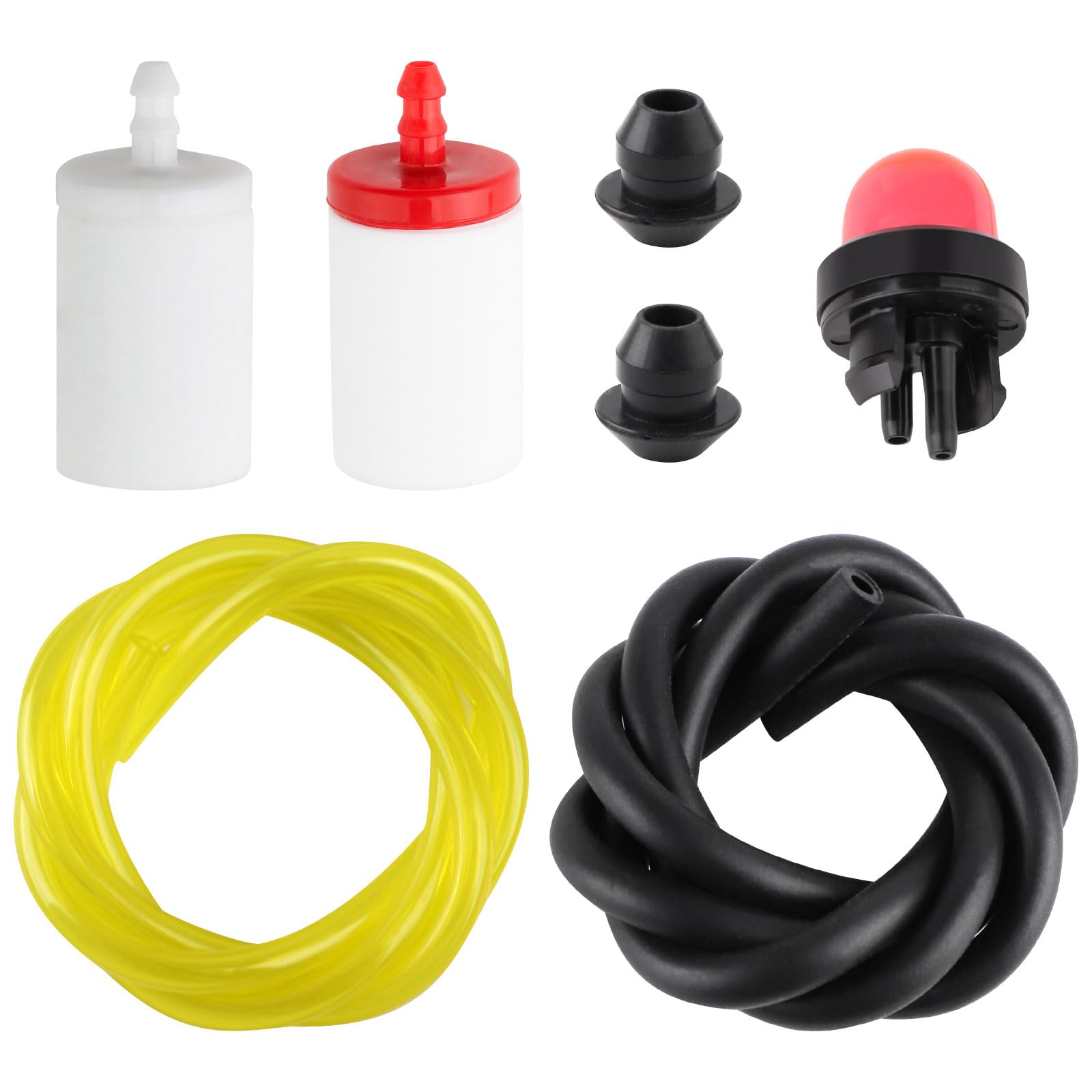 SIMPERAC fuel line primer bulb for Husqvarna 455-460 improves starting reliability.