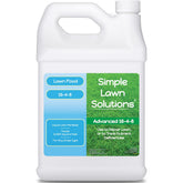 Simple Lawn Solutions 16-4-8 bottle for balanced lawn feeding.
