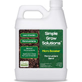 Simple Lawn Solutions Micro Booster bottle 32oz ready for lawn and garden nutrient boost.