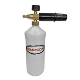SIMPSON 80271 foam cannon assembly delivering even foam coverage for easy cleaning