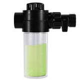 Sinbana fertilizer injector bottle enables precise dosing for gardens and potted plants.
