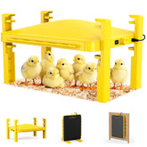 Sindarhor Brooder Plate for Chicks top view shows even radiant warmth