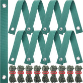 Sintuff tree stake kit with nine 40 cm straps stabilizes growing trees