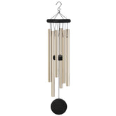 SIONMYTF memorial wind chimes with six tubes and hook offer crisp outdoor tones.
