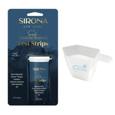 Sirona Simply Test Strips close-up for quick spa water results