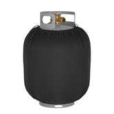 Siruiton 20lb propane tank cover with water-resistant 600D fabric for outdoor protection.