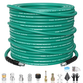 SITIMIMIL 100ft sewer jetter hose for high-pressure drain cleaning.
