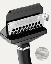 Sivsis magnetic grease catcher on Blackstone rear drain for easier grease collection