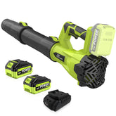Six Craftsmen Leaf Blower with battery pack for extended yard sessions.