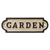 6 Funpop vintage iron garden sign adds nostalgic charm to your yard