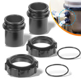 SixCow DE2400PAK2CS O-rings and slip connectors ensure a tight seal for Hayward SwimClear filters.
