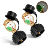 Siziviki propane tank gauge pack 2 with clear readout for quick level checks.