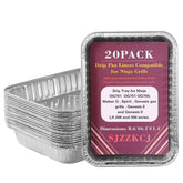 SJZZKCJ drip-pan liner for Ninja OG701-compatible grills; quick cleanup after grilling.