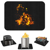 SKABLIX table-top grill mat 24x18 protects surfaces from heat and spills.
