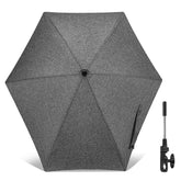 Skibiles chair umbrella 78cm shade protects you from direct sun.