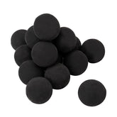 Skyflame ceramic fire balls 3-inch set in a pit provide a clean burn with no smoke.