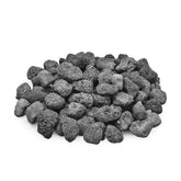 Skyflame lava rocks for fire pits offer durable heat retention and natural texture.