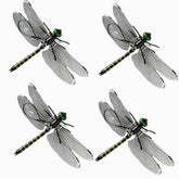SKYPURE 3D dragonflies decor—four-pack adds color and subtle pest deterrence to your garden.