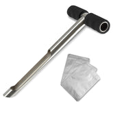 Sleek Space soil probe 12-inch rod for precise field sampling and tidy strata.