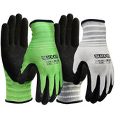SLICK KIT garden gloves with textured palm for a secure grip during pruning and planting.