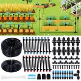 SLMKHHU 300ft drip kit overview with efficient watering and easy setup