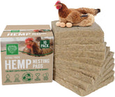 Small Pet Select hemp nesting pads packaging for a 10-pack coop upgrade.